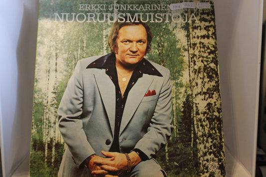 Erkki Junkkarinen Nuoruusmuistoja lp-levy