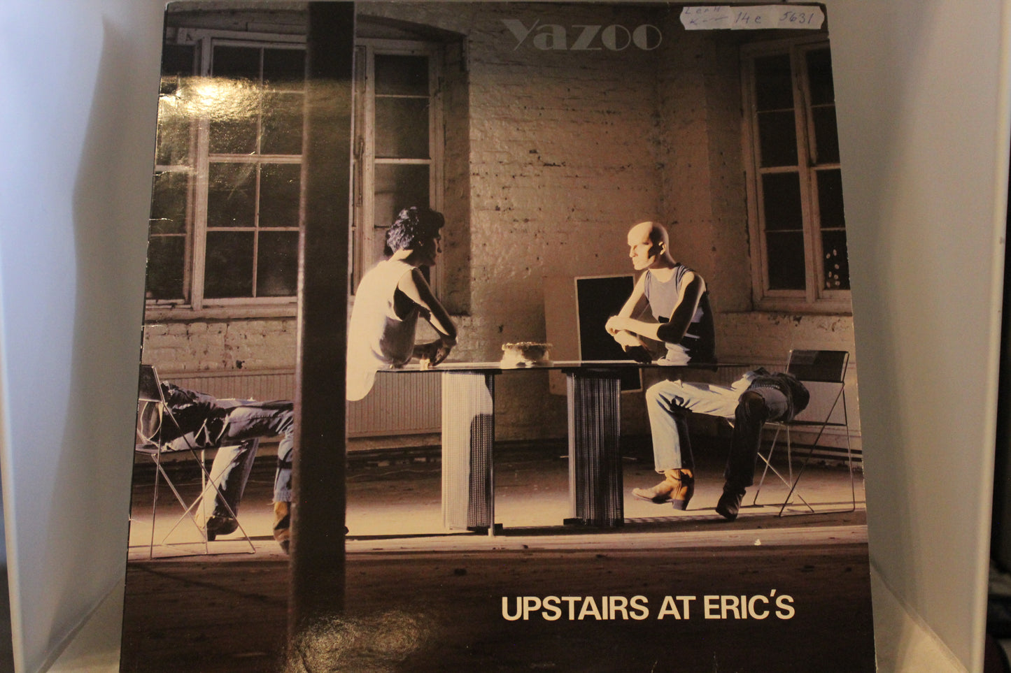 Yazoo Upstairs at erics lp-levy