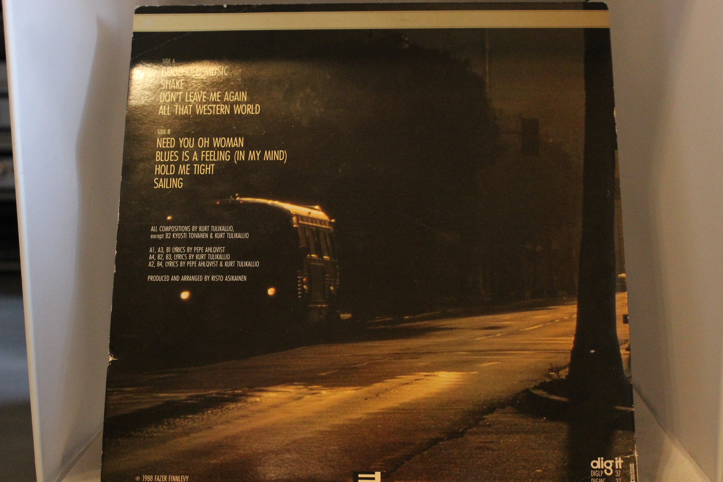 Pepe Ahlqvist an the Soundset Boulevard lp-levy