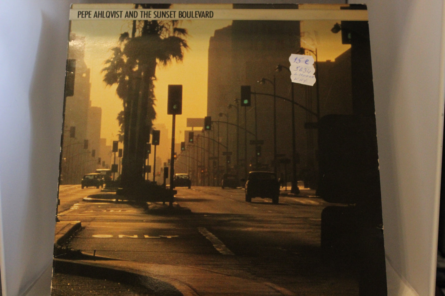 Pepe Ahlqvist an the Soundset Boulevard lp-levy