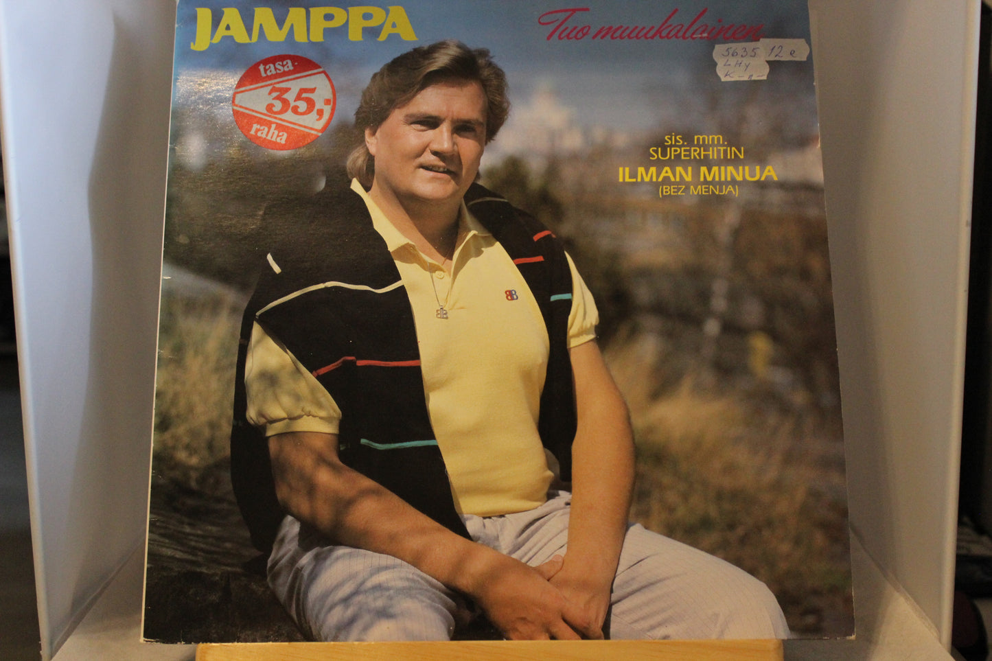 Jamppa Tuominen Tuo Muukalainen lp-levy