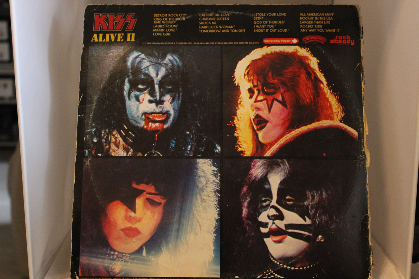 Kiss Alive 2 Tupla lp-levy