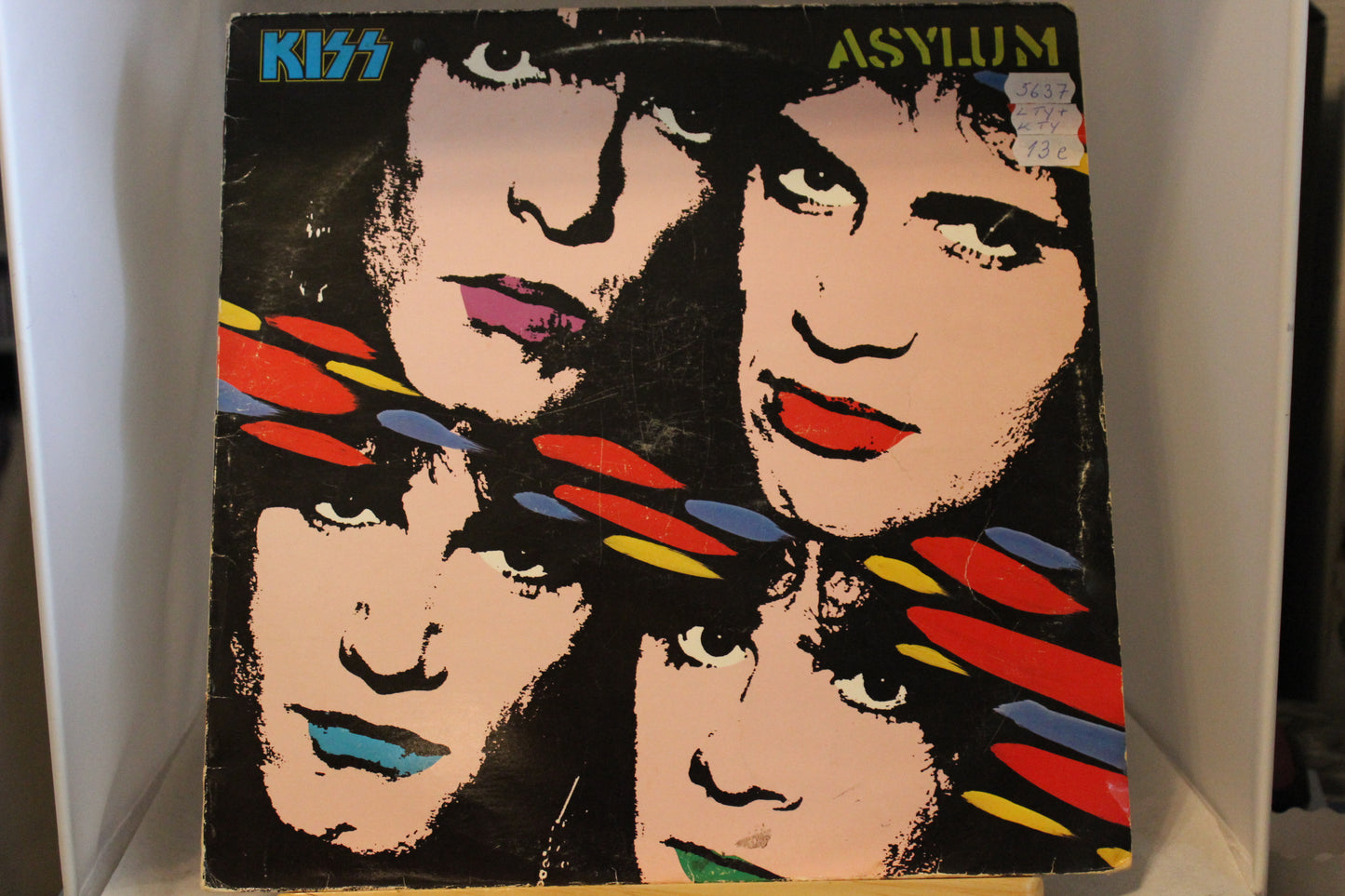 Kiss Asylum lp-levy