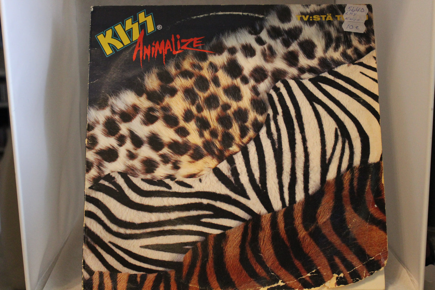 Kiss Animalize lp-levy