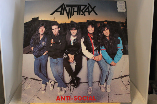 Anthrax Anti-social single 12