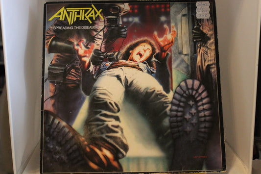 Anthrax spreading the disease lp-levy