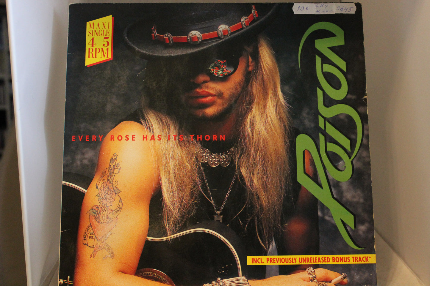 Poison Every rose has its thorn single 12