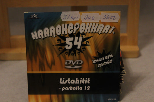 Karaoke Dvd Pokkarit erilaisia 21 kpl