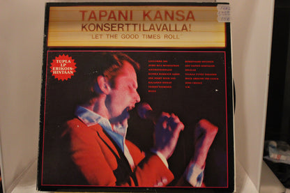 Tapani Kansa Konserttilavalla Tupla lp-levy