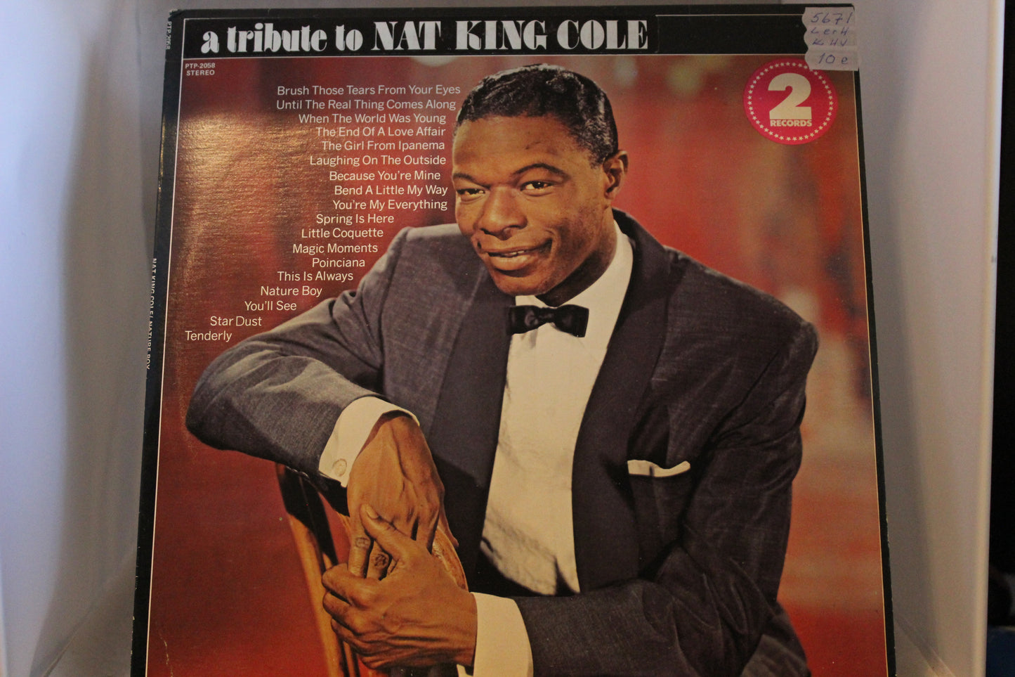 Nat King Cole Nature boy Tupla lp-levy