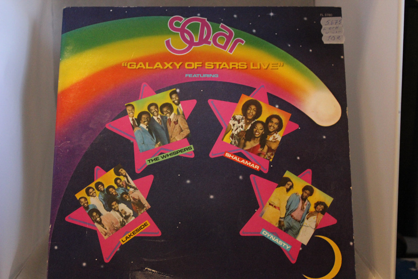 Solar Galaxy of star live Tupla lp-levy