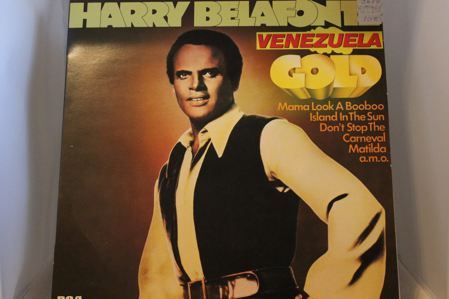 Harry Belafonte Venezuela Gold lp-levy