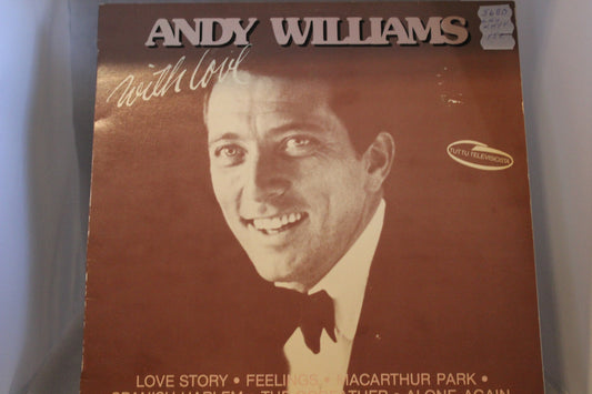 Andy Williams With love lp-levy