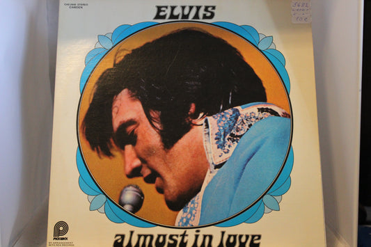 Elvis Almost in love lp-levy