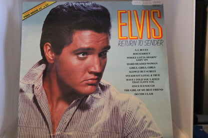 Elvis Return to Sender lp-levy