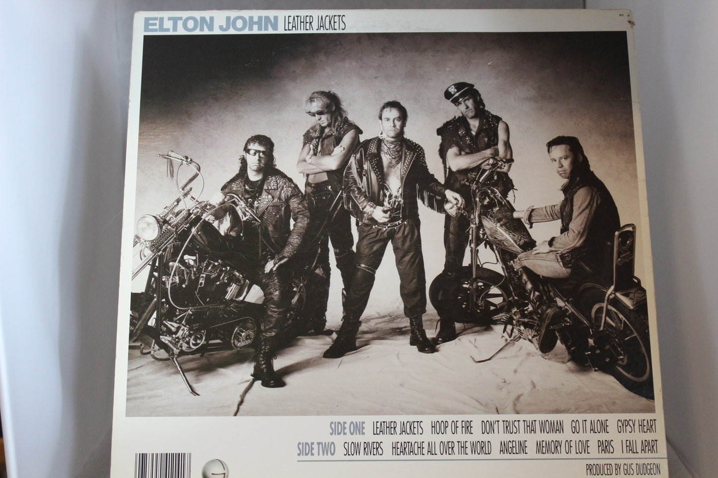 Elton John Leather jackets lp-levy