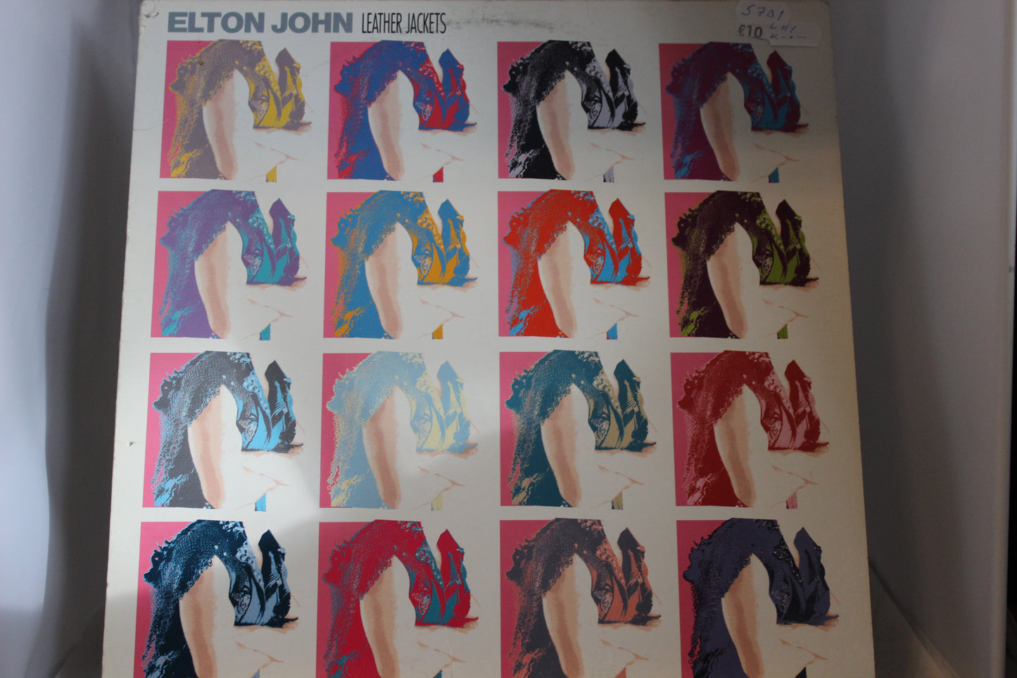 Elton John Leather jackets lp-levy