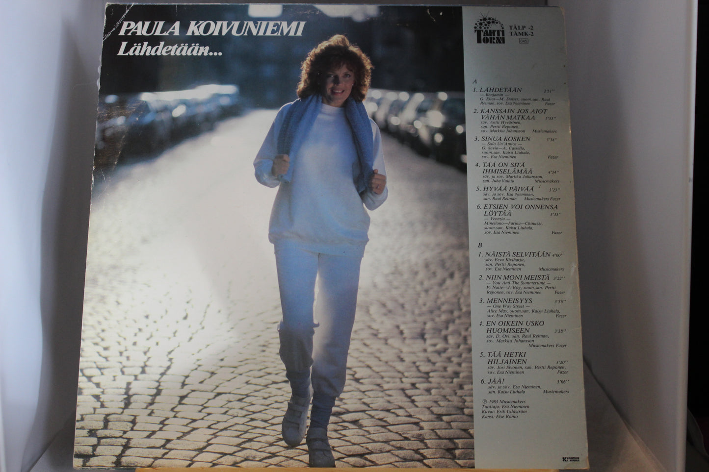 Paula Koivuniemi Lähdetään lp-levy