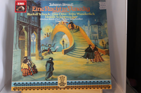 Johann Straub Eine nach in Venedig lp-levy