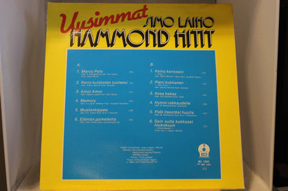 Simo Laiho Uusimmat Hammond Hitit lp-levy