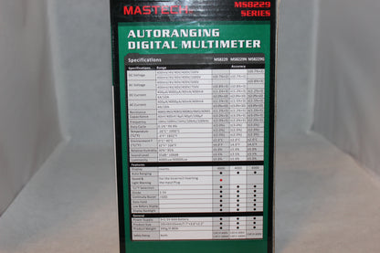 Digitaalinen yleismittari Mactech M58229