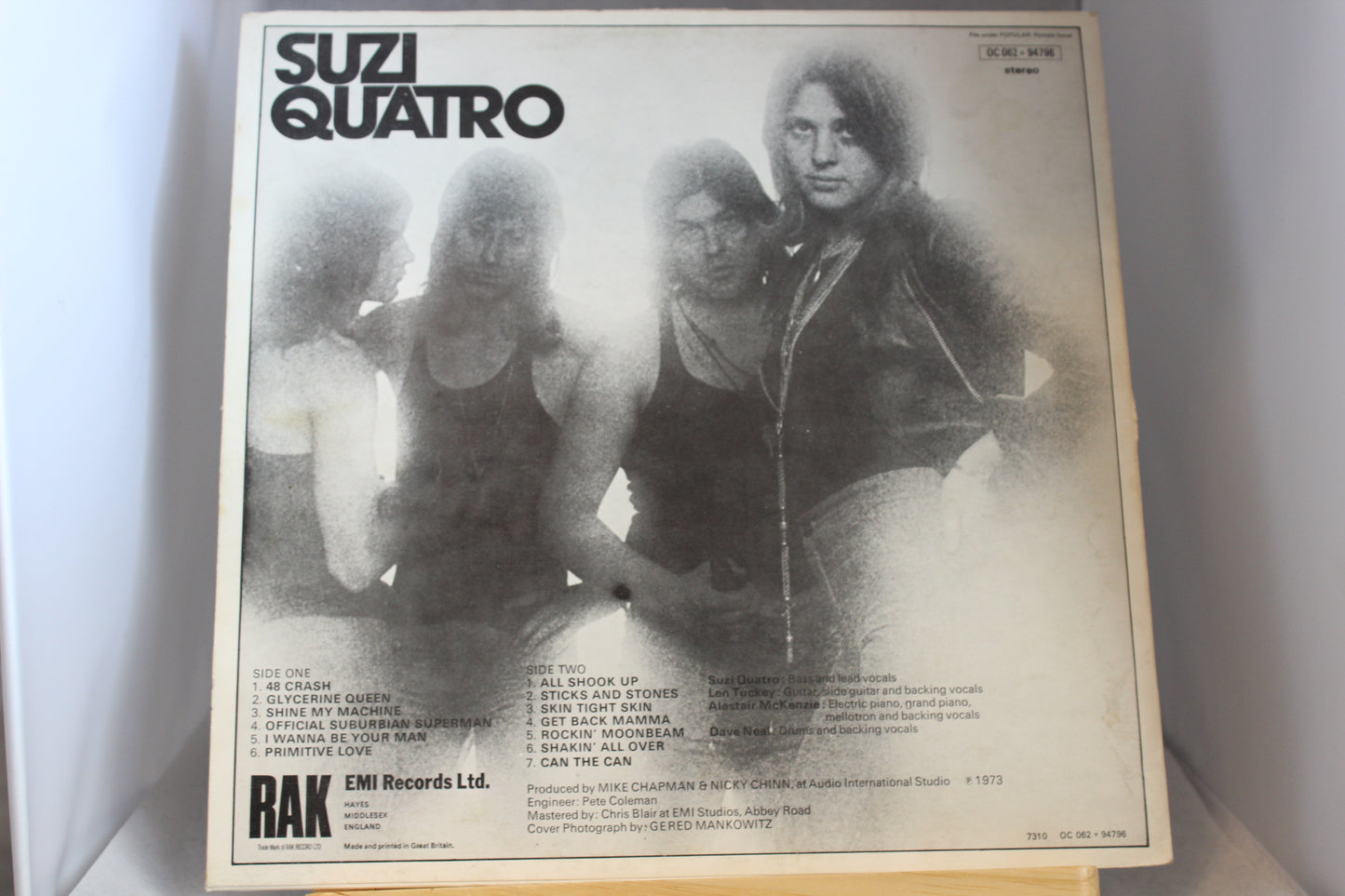 Suzi Quatro lp-levy