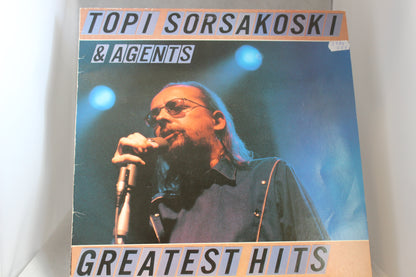 Topi Sorsakosi & Agents Greatest hits lp-levy