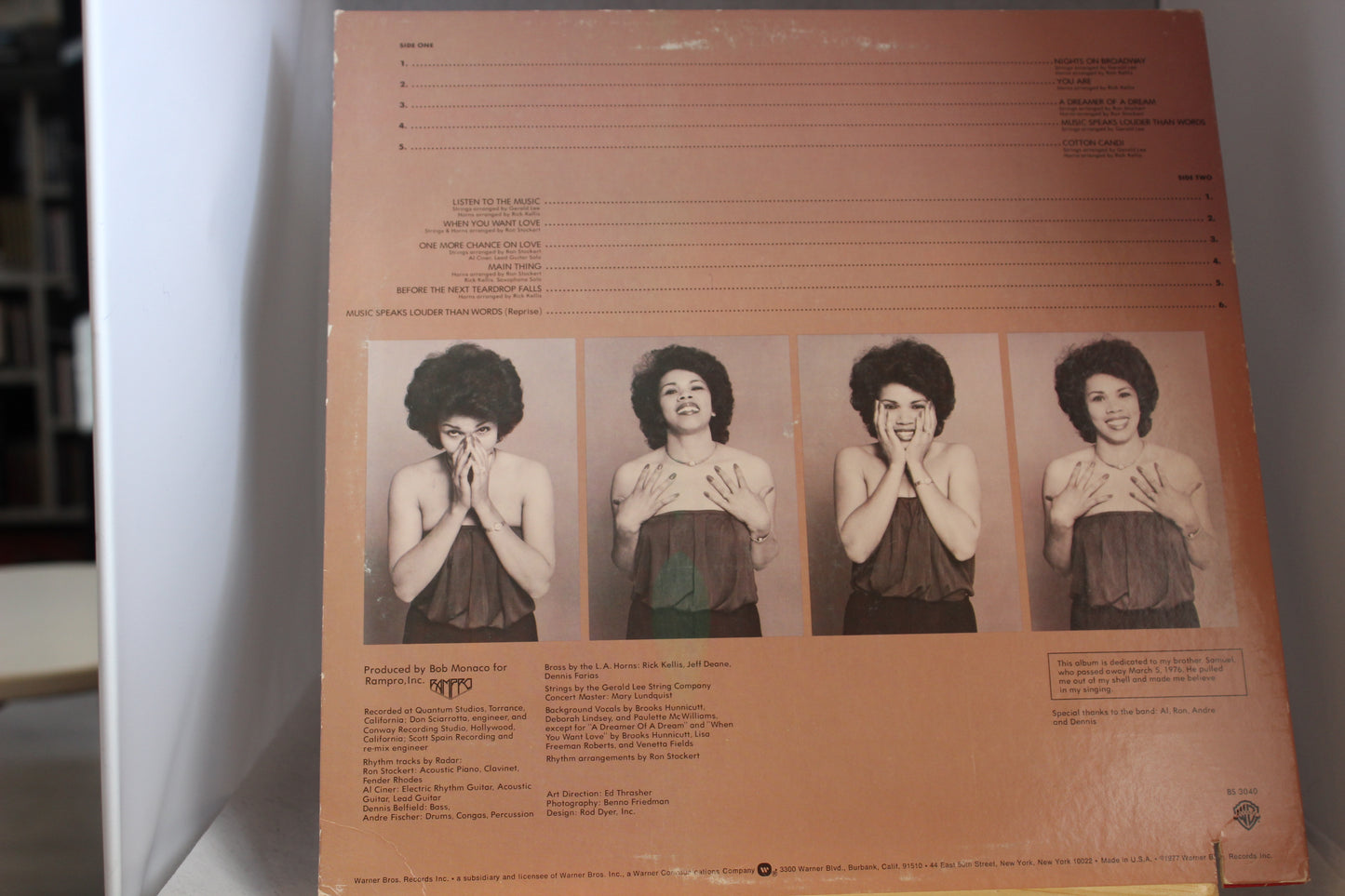 Candi Staton Music speaks louder than worlds lp-levy