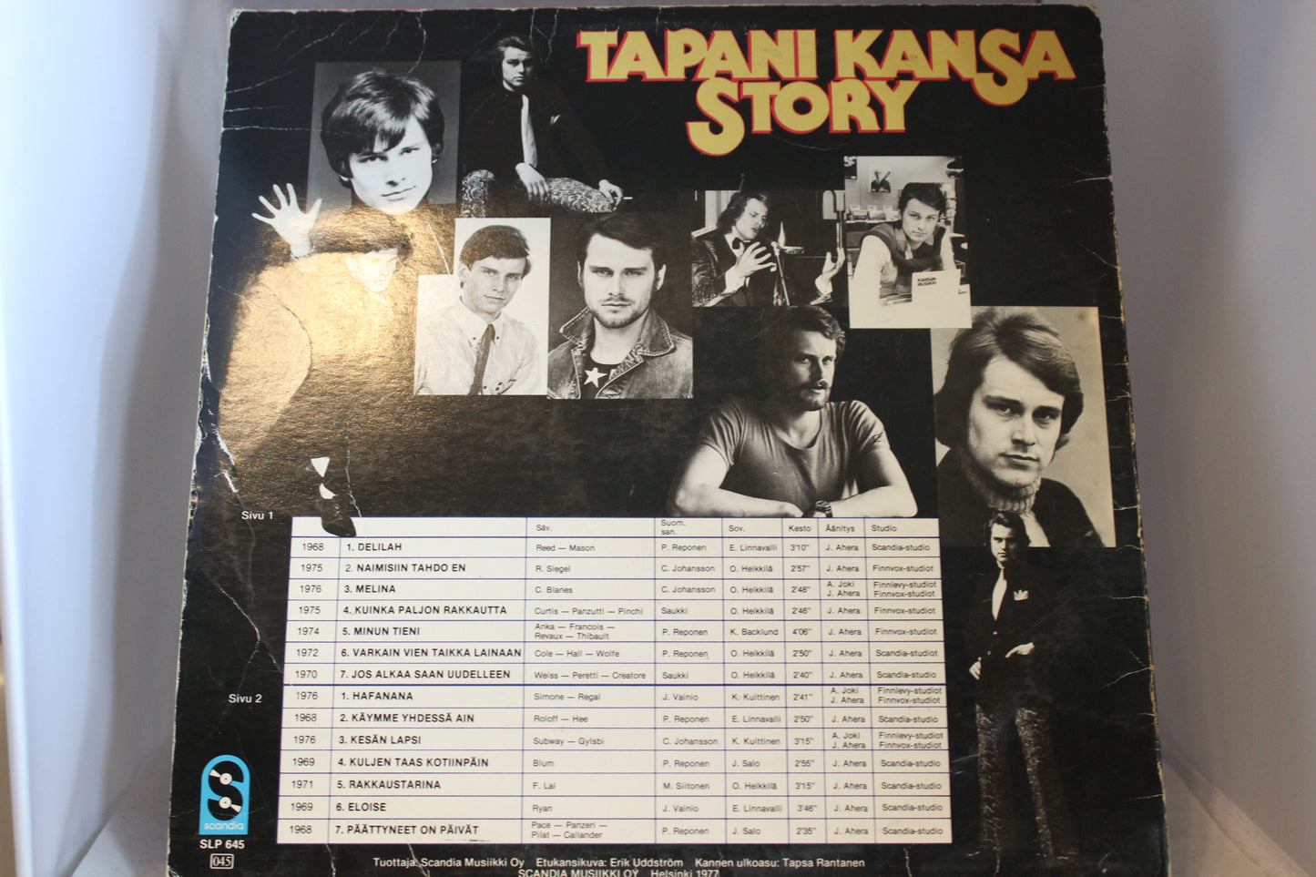 Tapani Kansa Story lp-levy