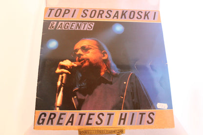 Topi Sorsakoski Greatest hits Lp-levy