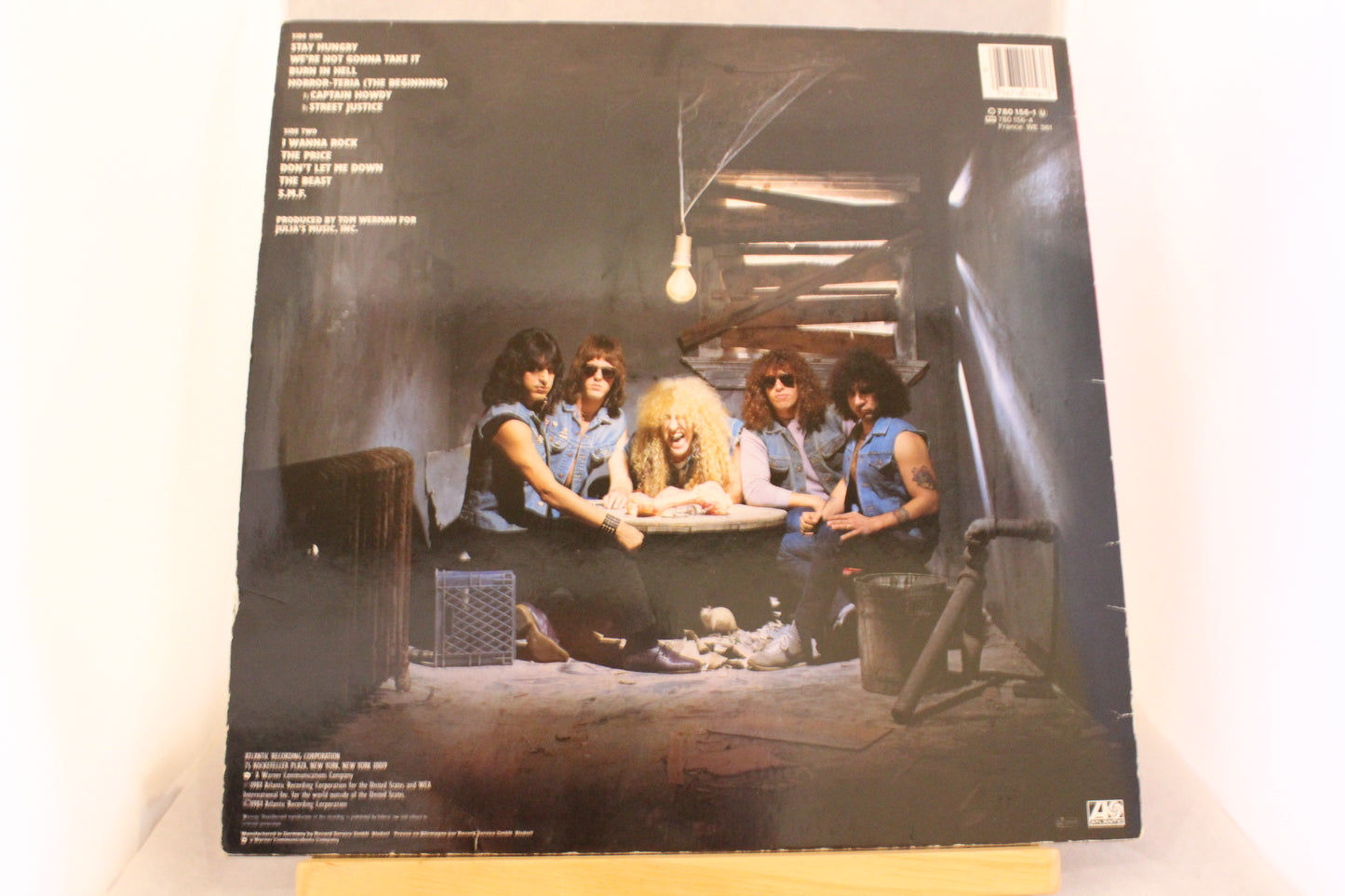 Twisted Sister stay hungry lp-levy