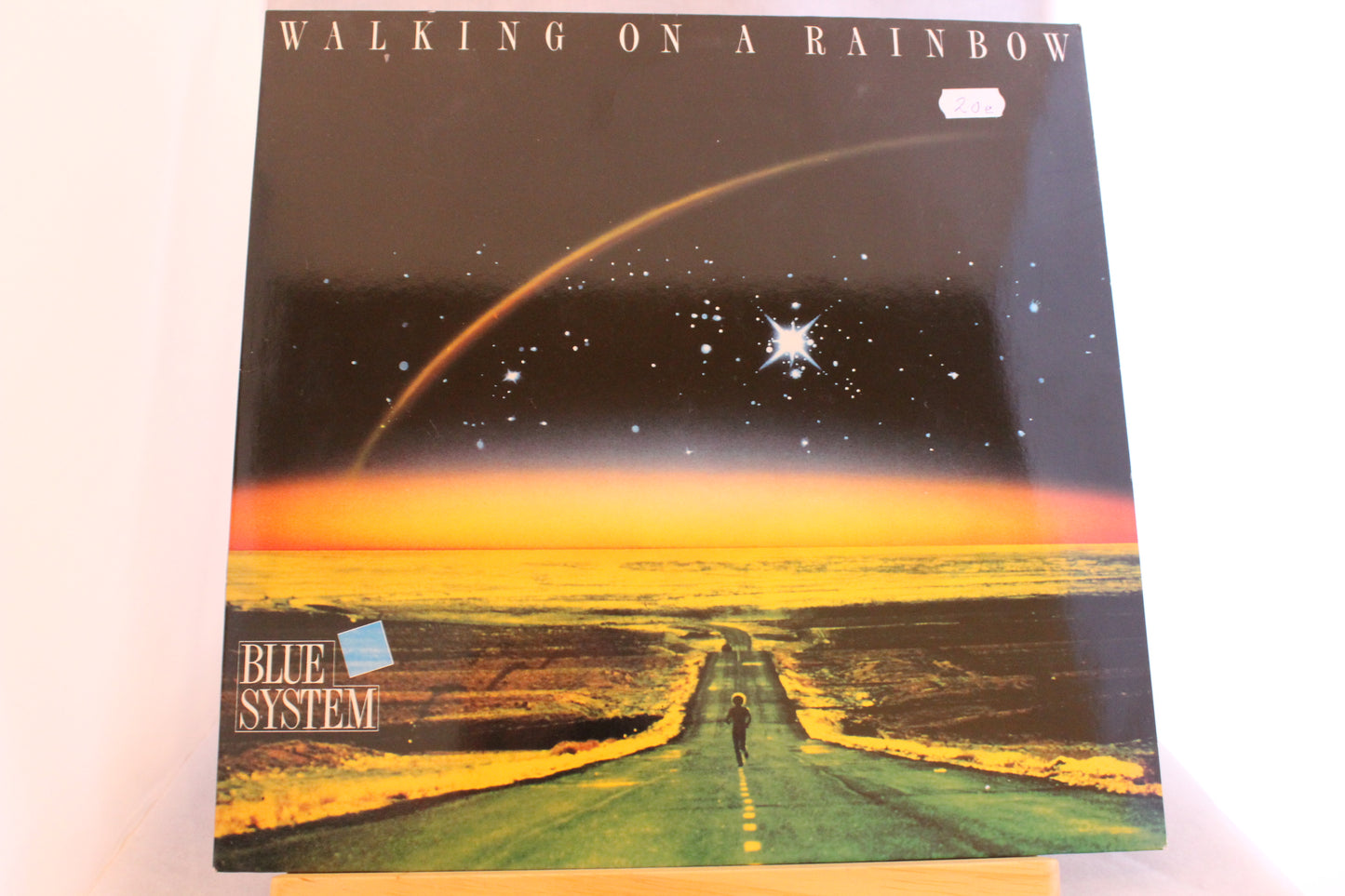 Blue system Walking on a rainbow lp-levy