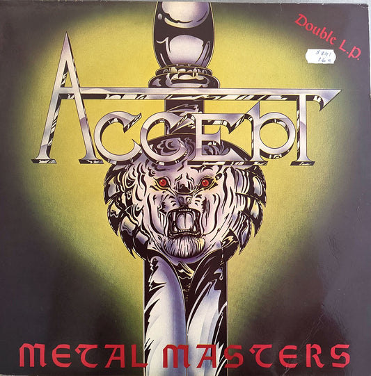 Accept Metal Masters tupla lp-levy