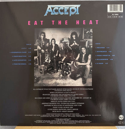 Accept Eat The Heat Lp-levy