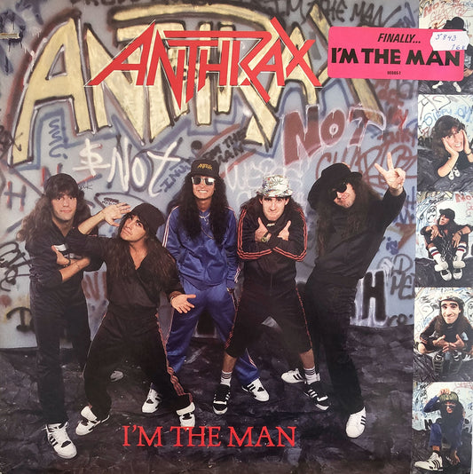 Anthrax I'm The Man Maxi Lp-levy
