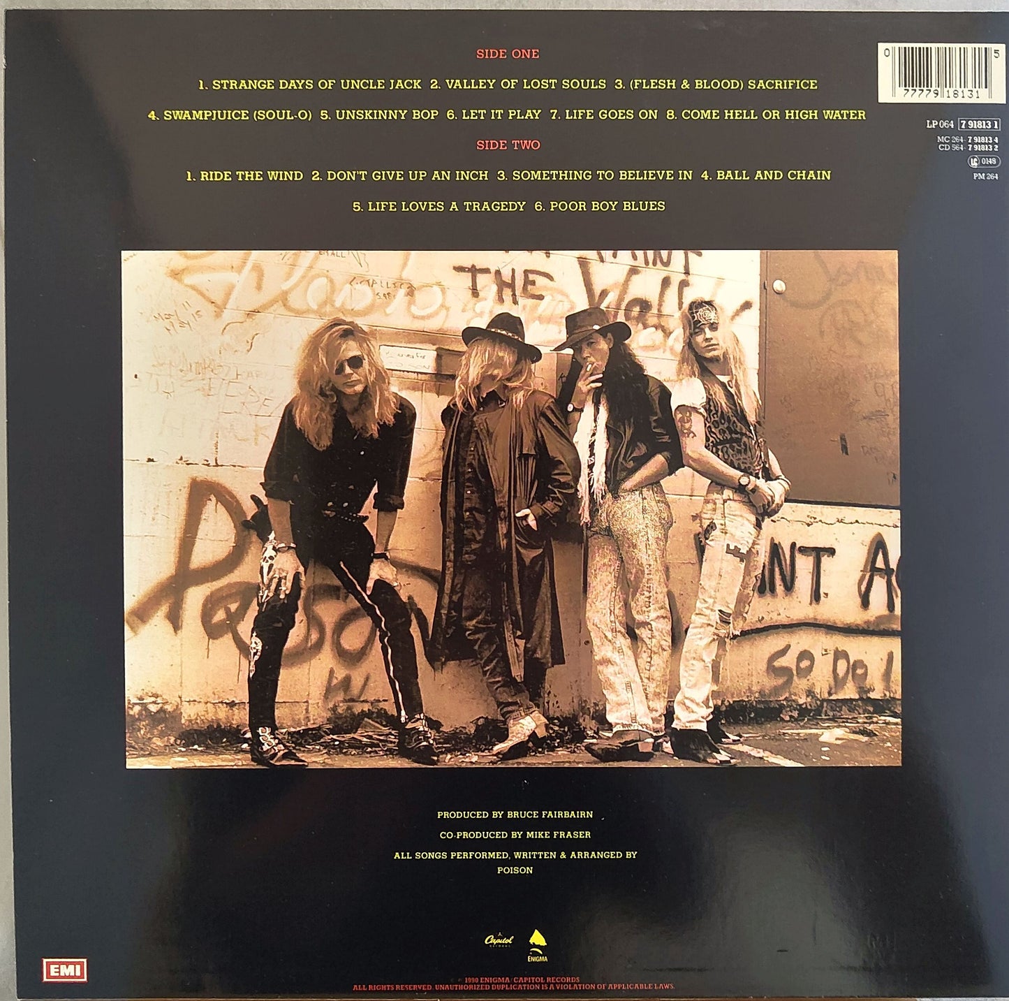 Poison Flesh & Blood Lp-levy