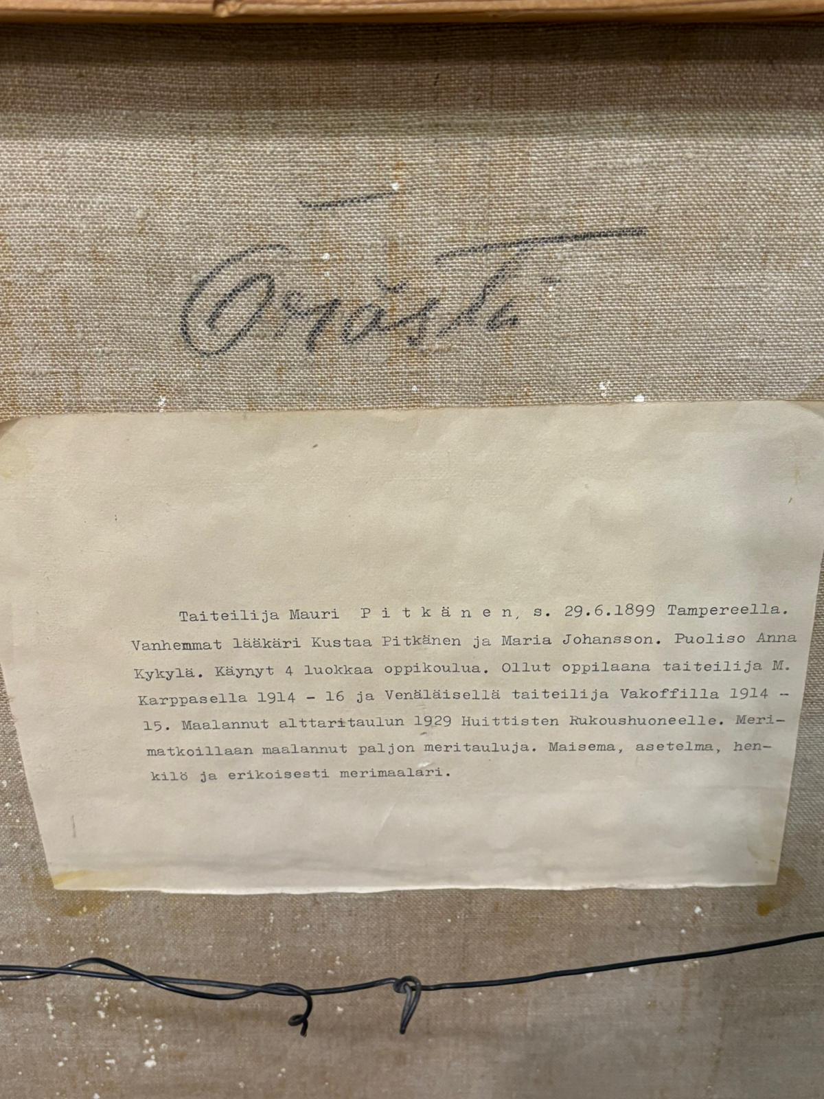 Mauri Pitkänen Taulu - 36