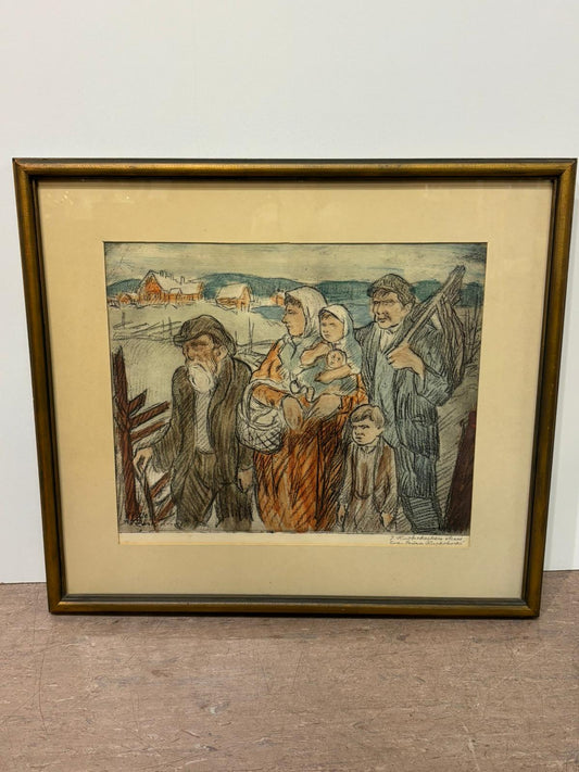 Jalmari Ruokokoski Taulu etsaus