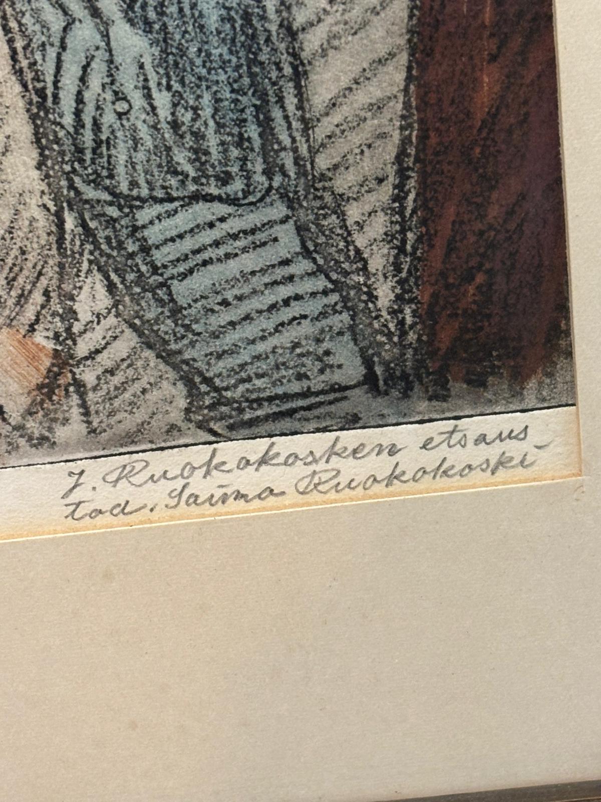 Jalmari Ruokokoski Taulu etsaus