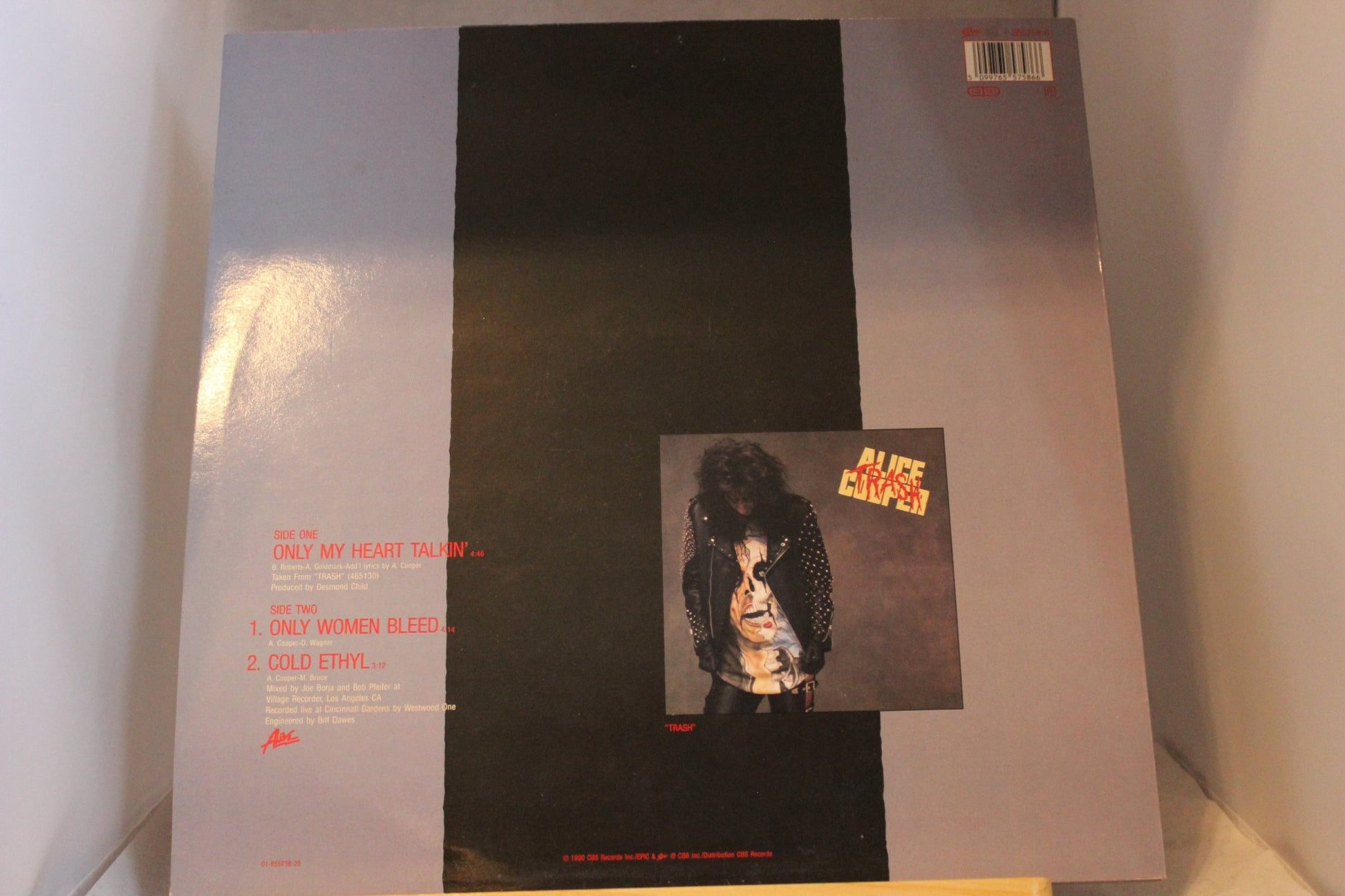 Alice Cooper Only my heart talking Single 12 - Asadon AarteetSinglet