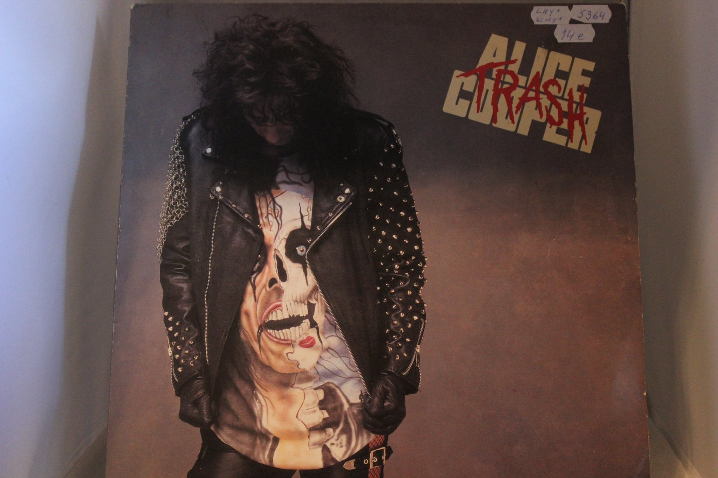 Alice Cooper Trash lp - levy - Asadon AarteetLp - levyt