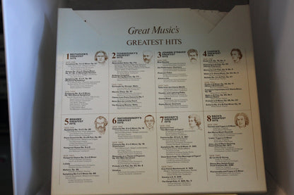 Bach Brahm Mozart Straus Greatest hits lp - levy 8 levyn boxi - Asadon AarteetLp - levyt