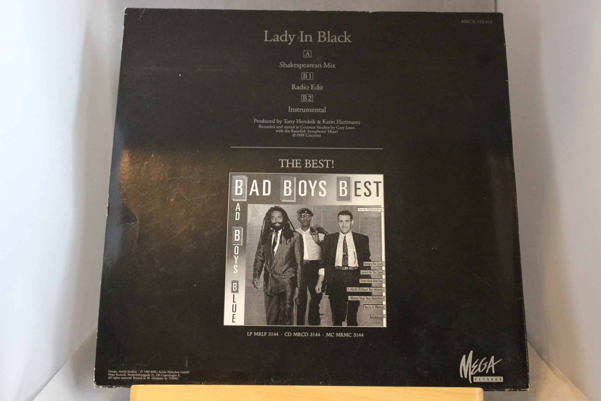 Bad boys blue Lady in black lp - levy - Asadon AarteetLp - levyt