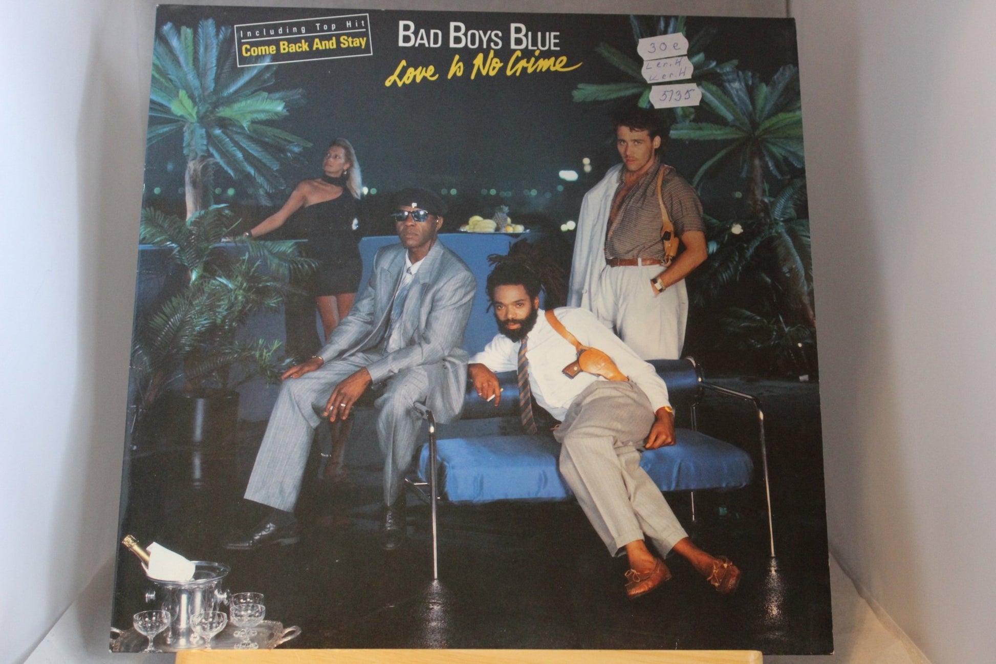 Bad boys blue Love is no crime lp - levy - Asadon AarteetLp - levyt