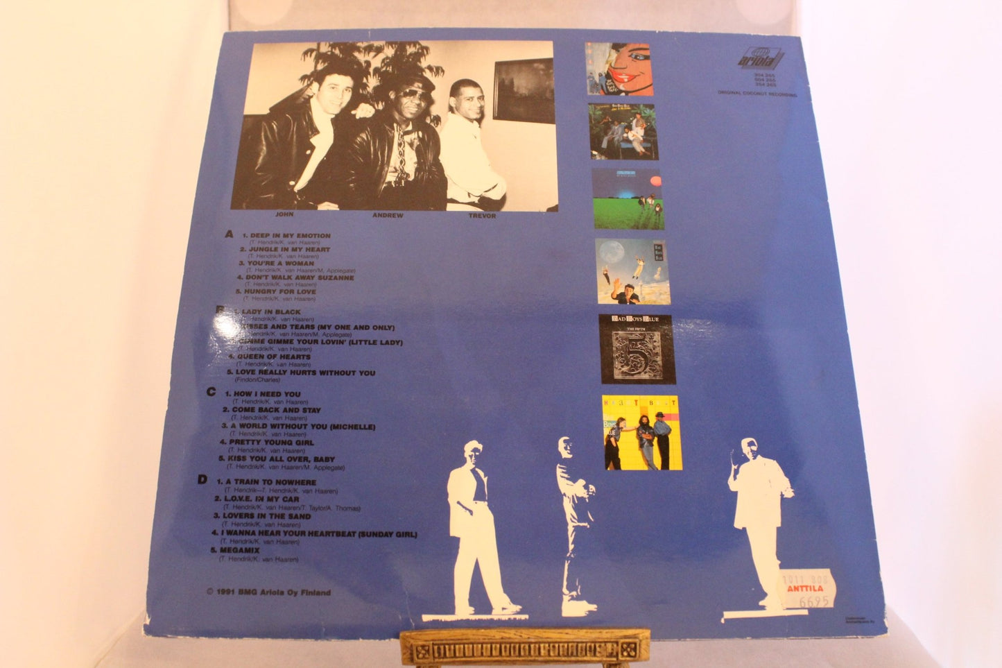 Bad boys blue The best Lp - levy tupla - Asadon AarteetLp - levyt