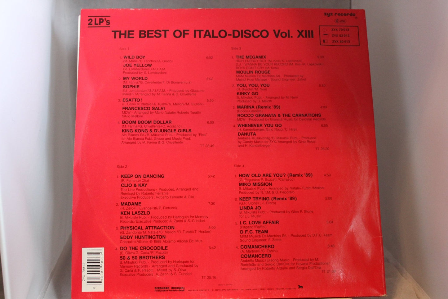 Best of Itaky disco vol 13 tupla lp - levy - Asadon AarteetLp - levyt