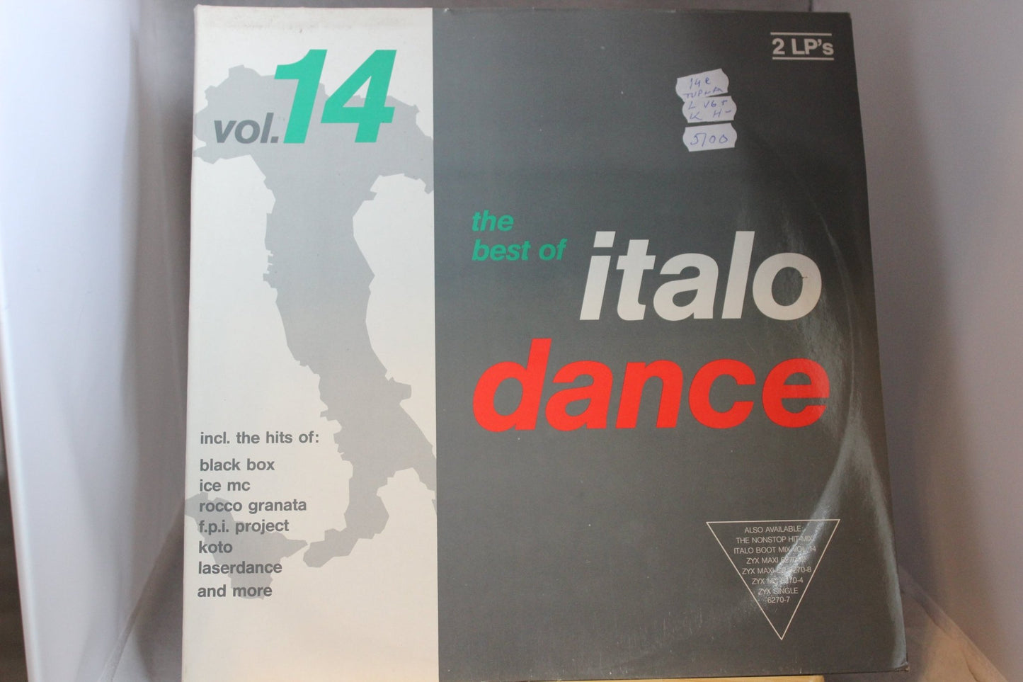 Best of Italo dance tupla lp - levy - Asadon AarteetLp - levyt