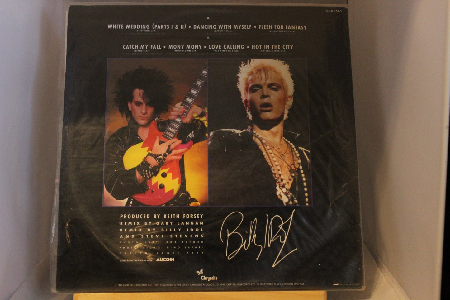 Billy idol Vital Idol lp - levy - Asadon AarteetLp - levyt