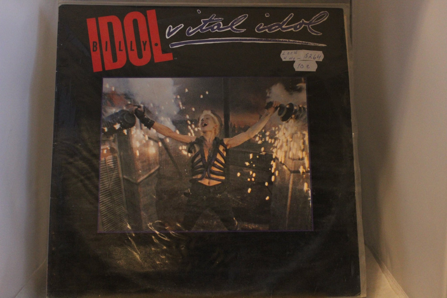 Billy idol Vital Idol lp - levy - Asadon AarteetLp - levyt