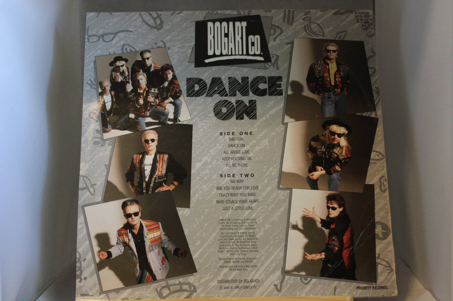 Bogart Co Dance on lp - levy - Asadon AarteetLp - levyt